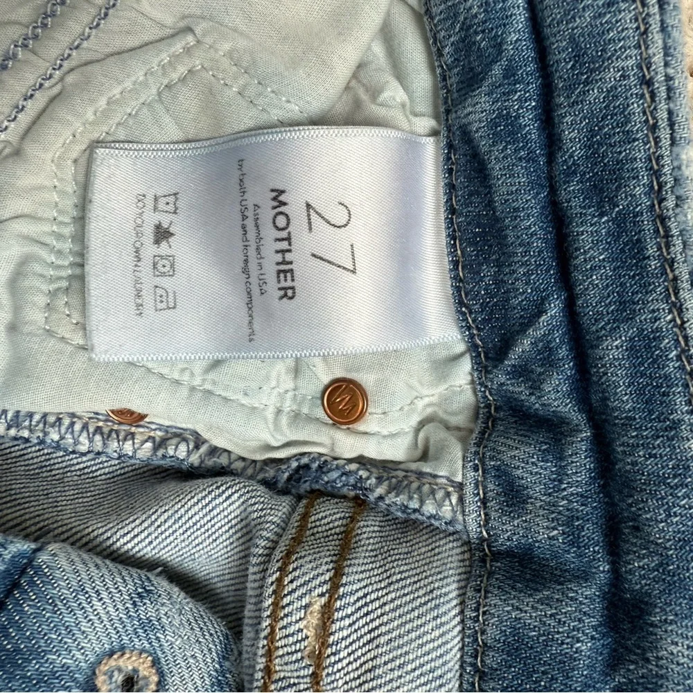 Mother The Looker Ankle Fray in Love Gun - Picture 4 of 5